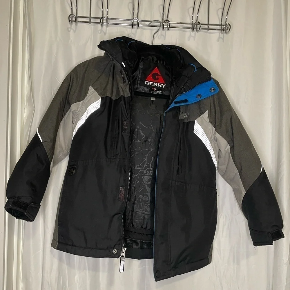 Gerry/ Boy’s winter/spring jacket gray, black, and blue​​​​​​​​​​​​​